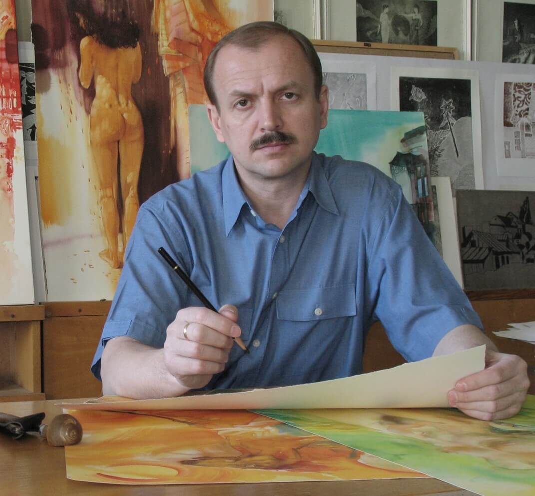 Костогрыз Олег Данилович, изобразительное искусство